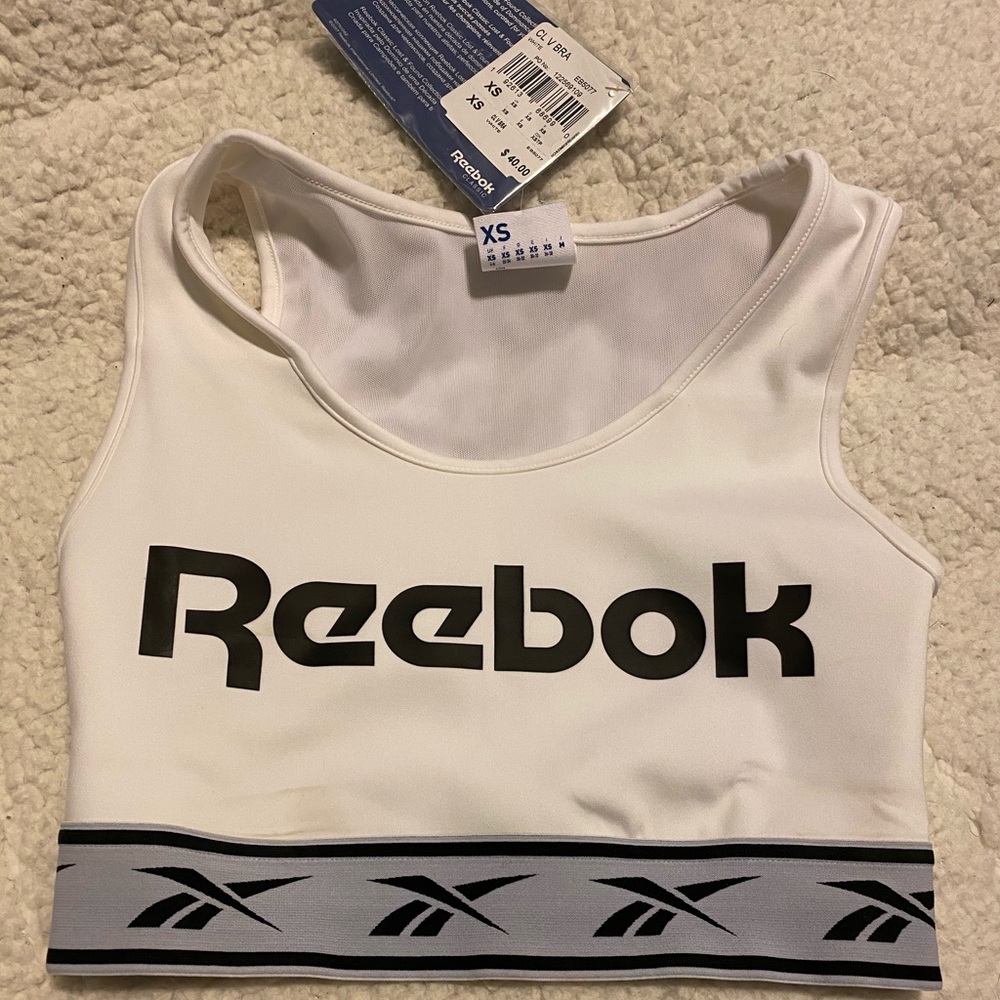 Reebok classic sports bra.
